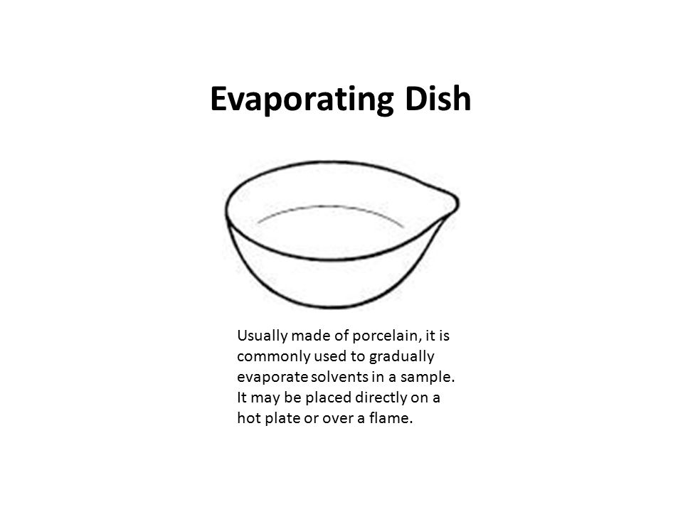 Evaporation Dish  Free icons