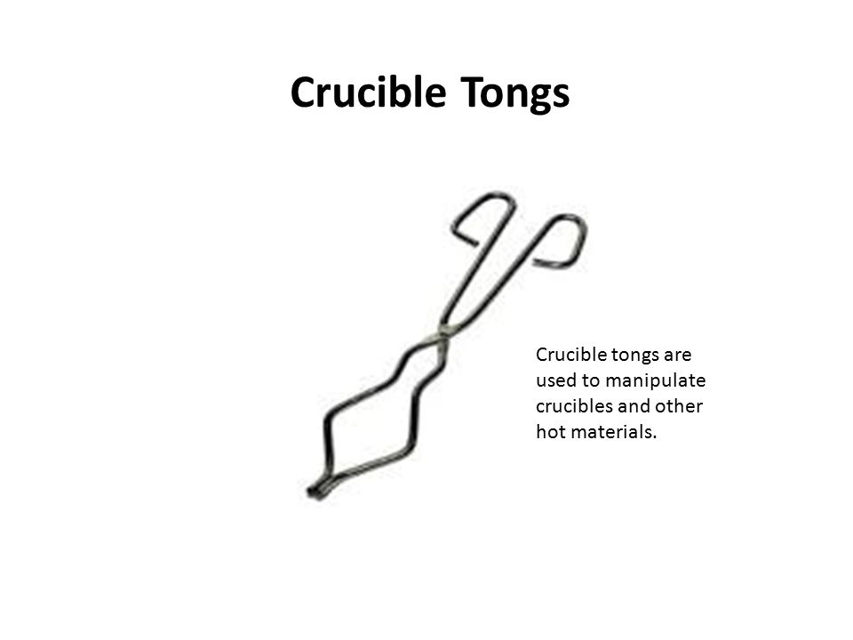 crucible tong laboratory apparatus