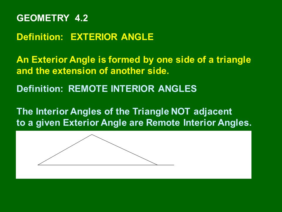 Lesson Objectives 4 1 Classifying Triangles To Identify