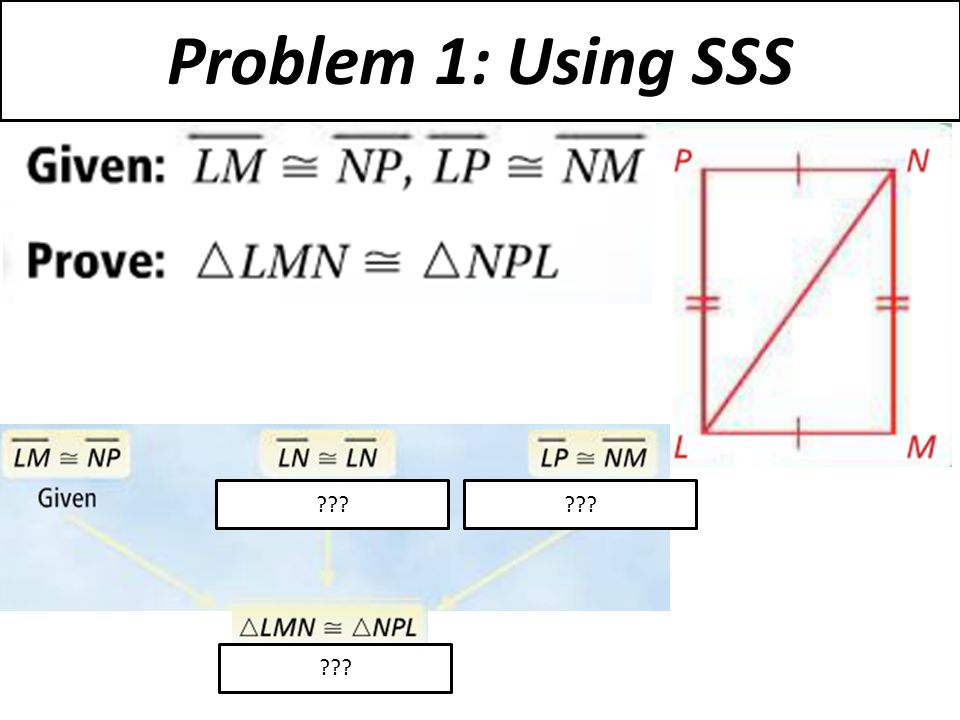 Problem 1: Using SSS
