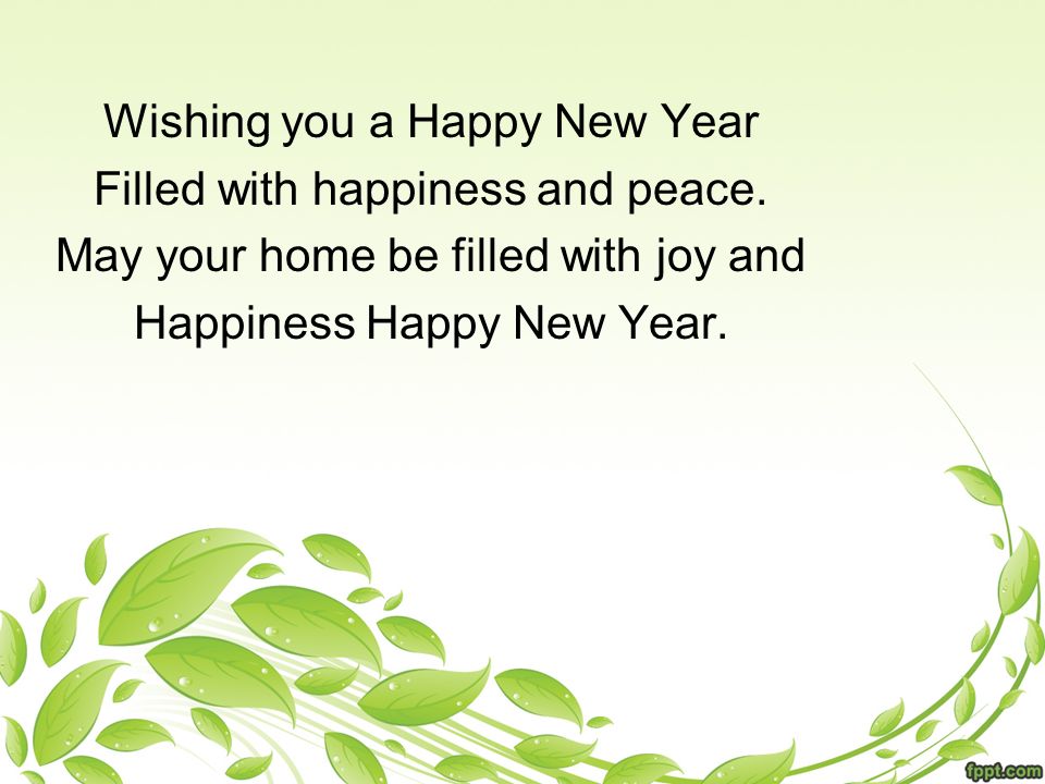 Happy New Years Messages By Ppt Download