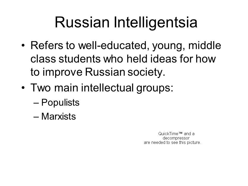 intelligentsia russia
