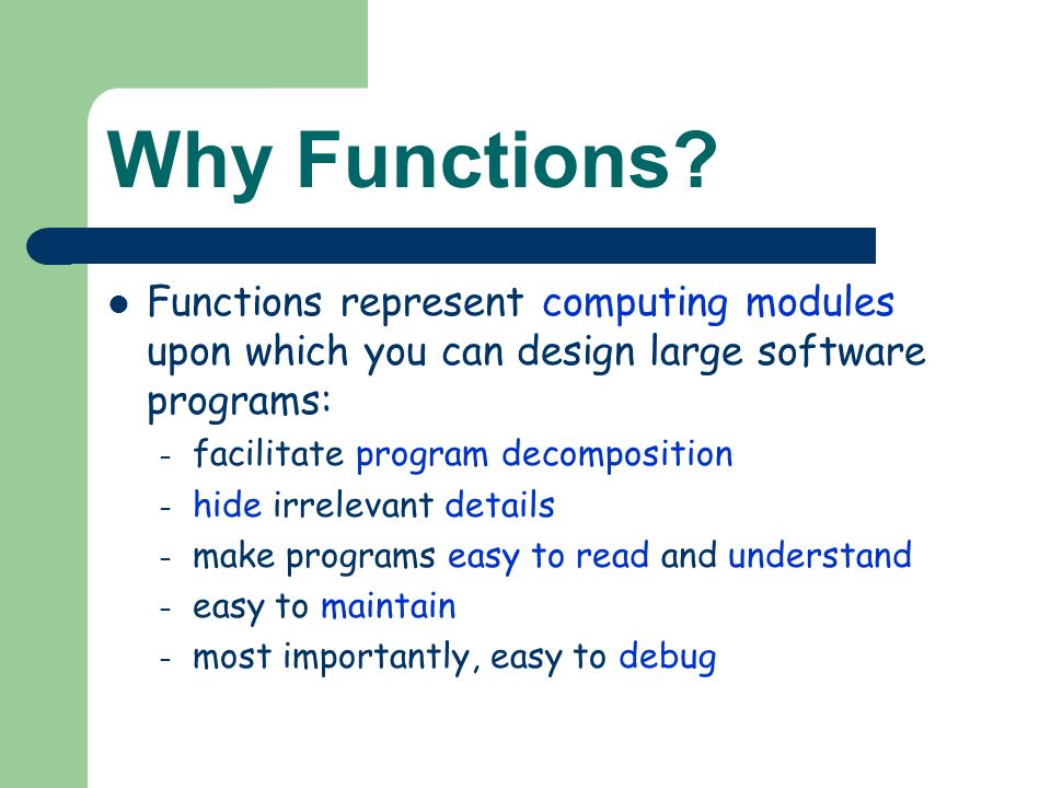 Programming Language C Functions and Program Structure 主講人：虞台文. - ppt ...