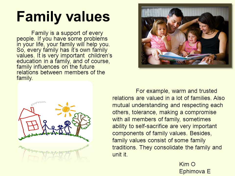 Family Magazine Family Values Family Is A Support Of Every People If You Have Some Problems In Your Life Your Family Will Help You So Every Family Ppt Download