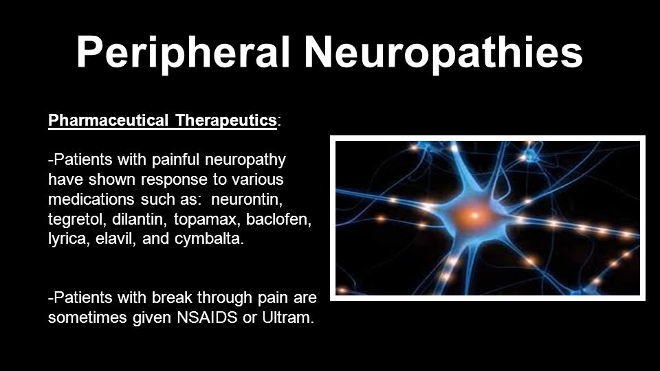 is gabapentin given for neuropathy