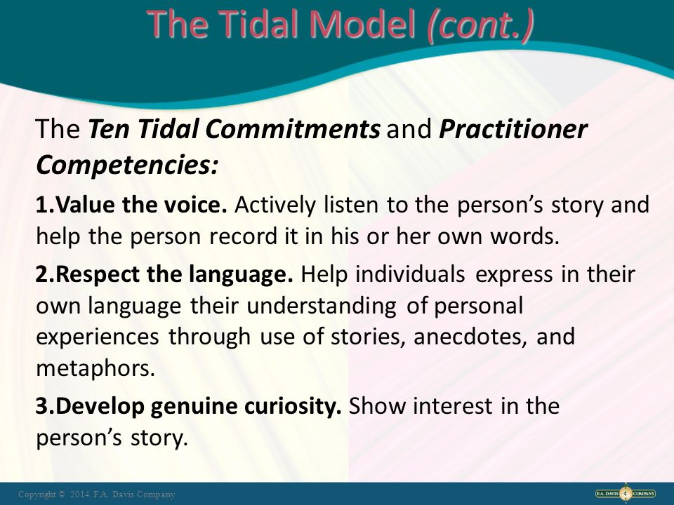 the tidal model