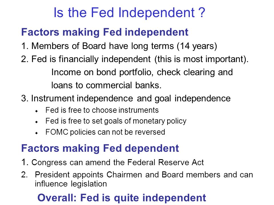Chapter 16 Structure of Central Banks and the Federal Reserve System. - ppt  download