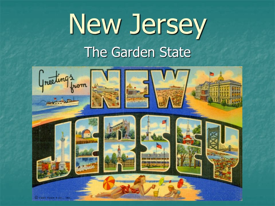 the garden state new jersey