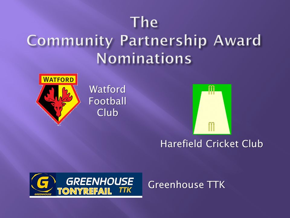 Watford Football Club Harefield Cricket Club Greenhouse TTK