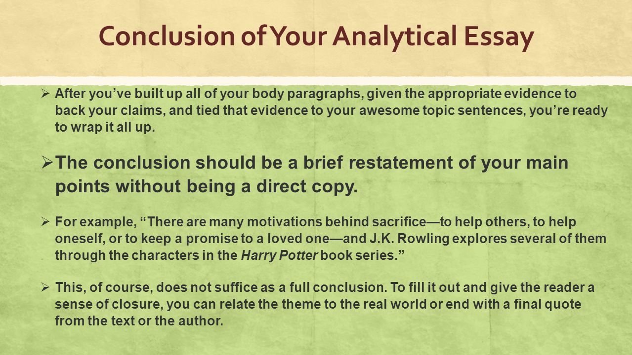 This Analytical Essay Kick Start. What you need is a blueprint—a