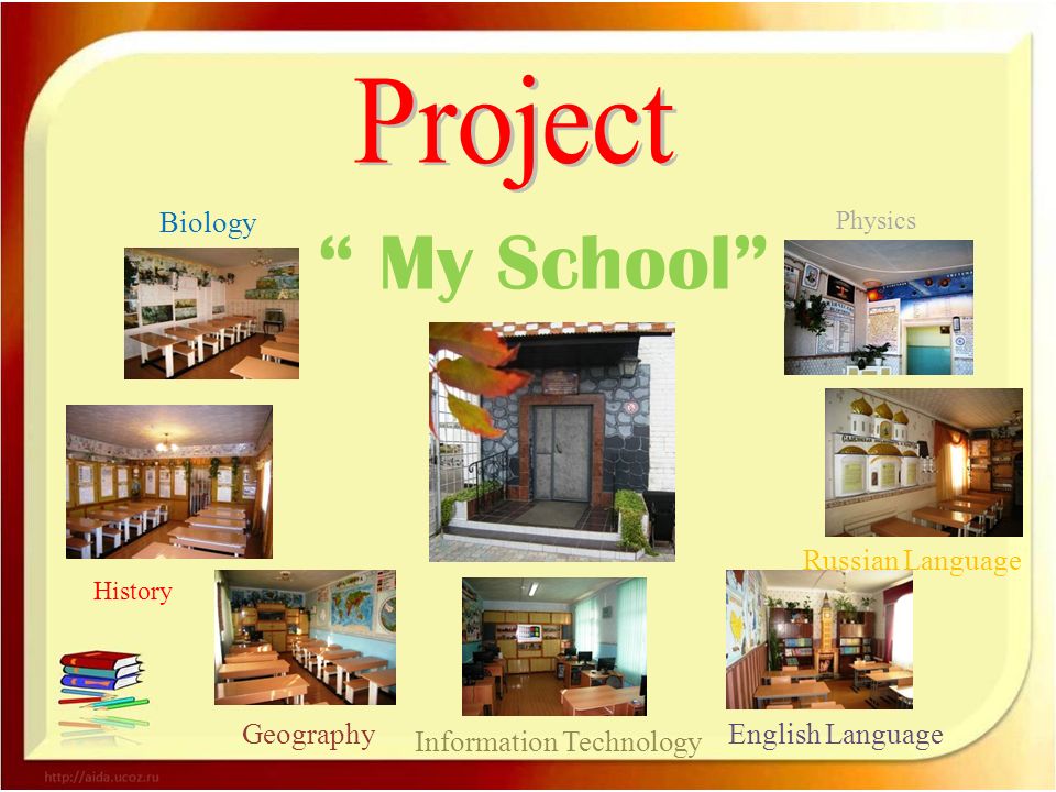 Школьный проект по английскому языку