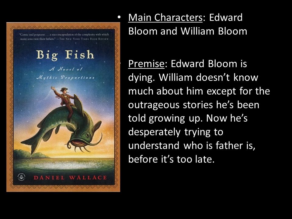 Daniel Wallace & Big Fish Ms. Mitchell Freshman Literature Andover High  School. - ppt download