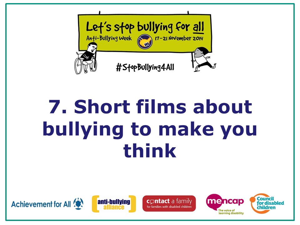 7. Short films about bullying to make you think