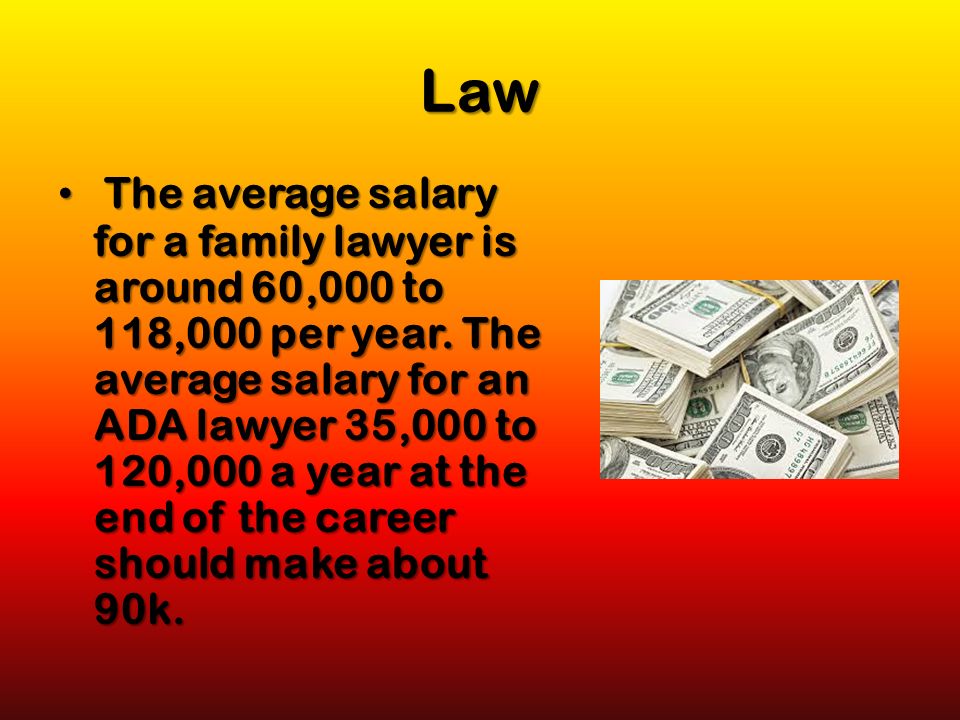 how much money do divorce lawyers make