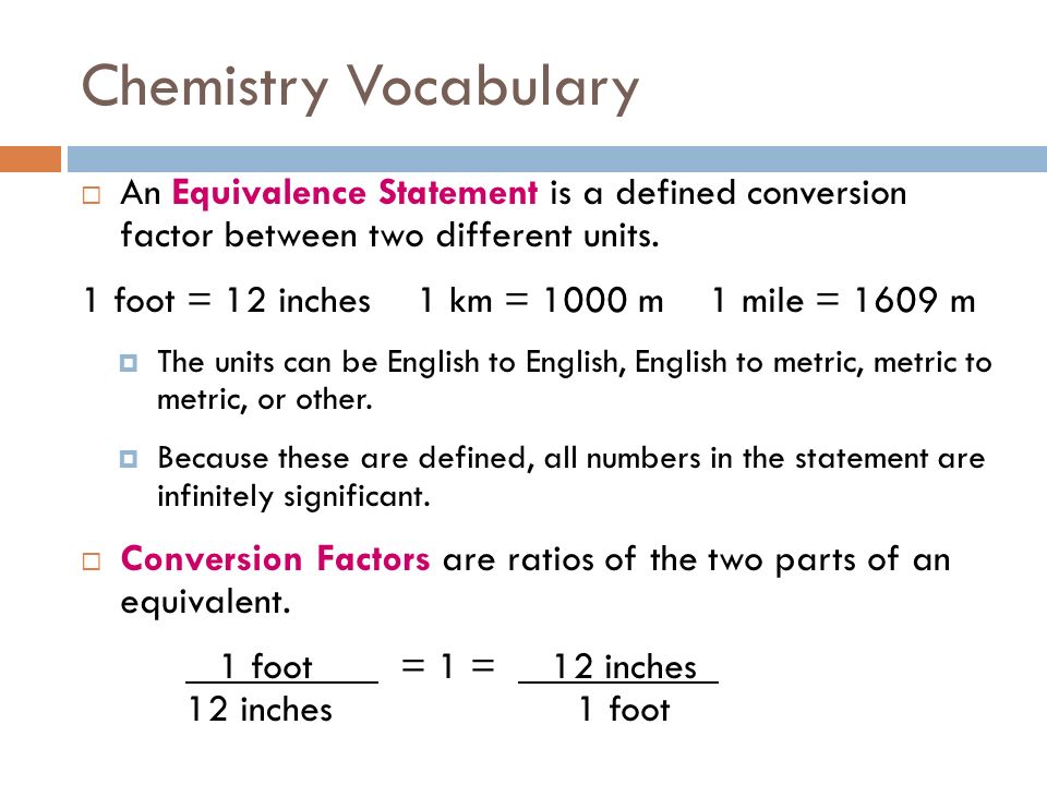 define conversion factor in chemistry