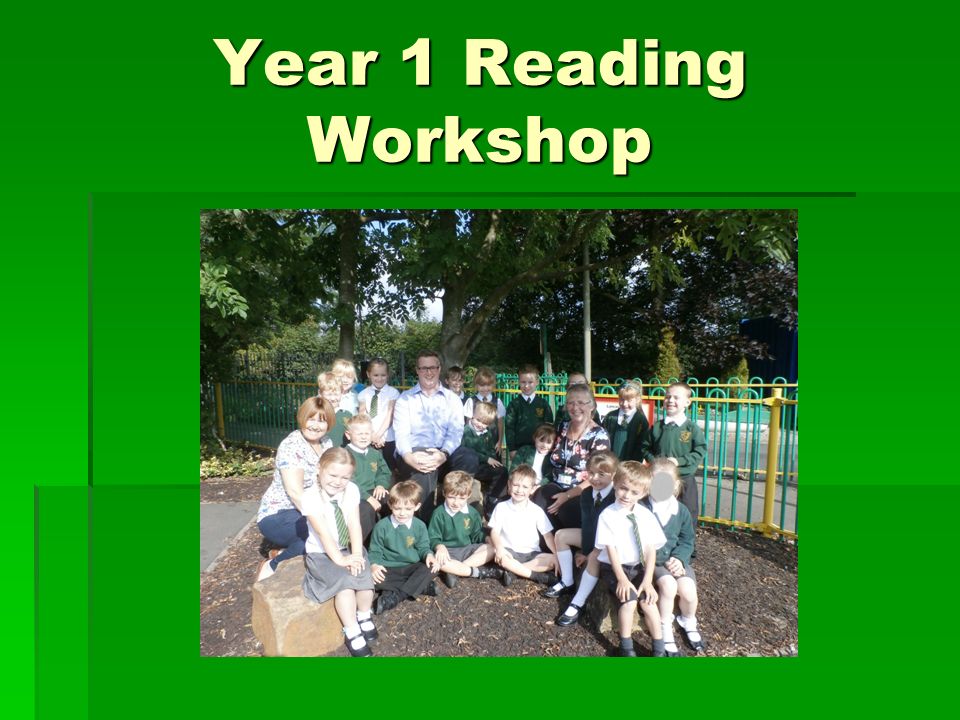Year 1 Reading Workshop