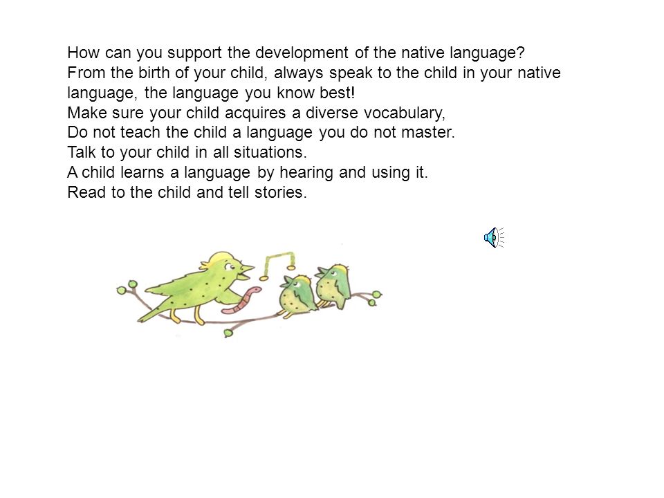 importance of native language
