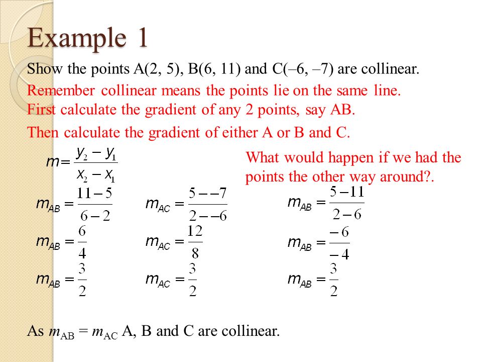 Gradient between two points The gradient of a line is the slope of the  line. The gradient is the ratio of the rise to the run of the line. We use  the