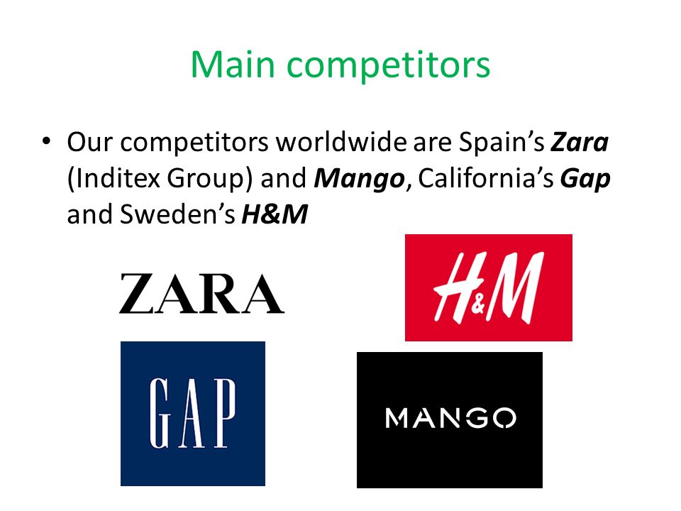zara direct competitors