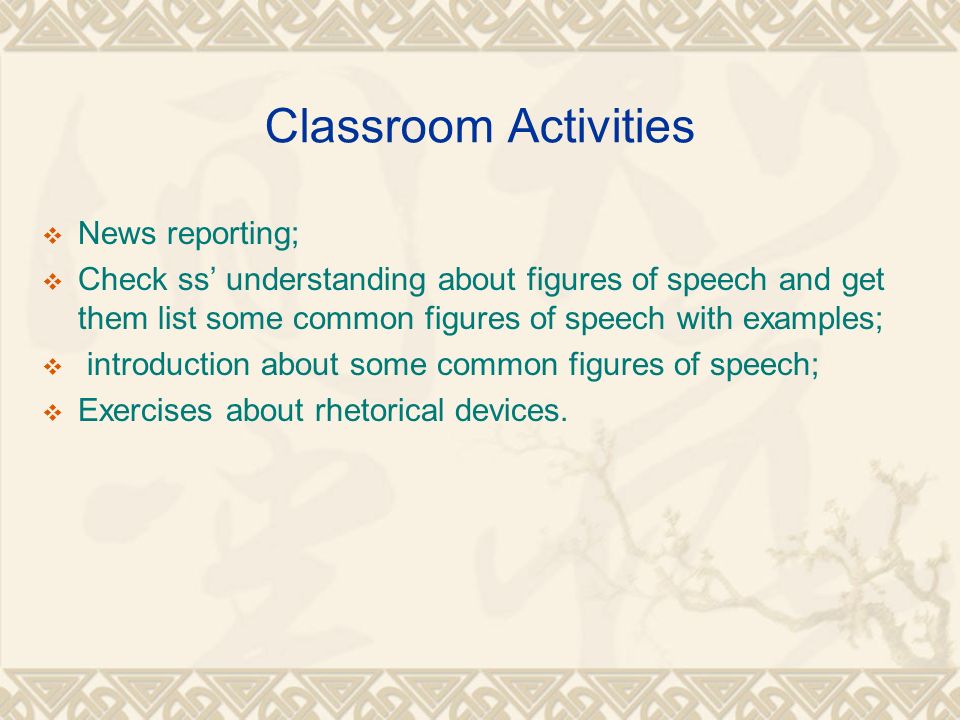 Figures of Speech Exercises