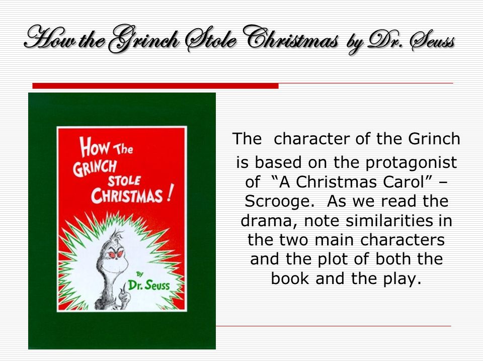 How the Grinch Stole Christmas by Dr.