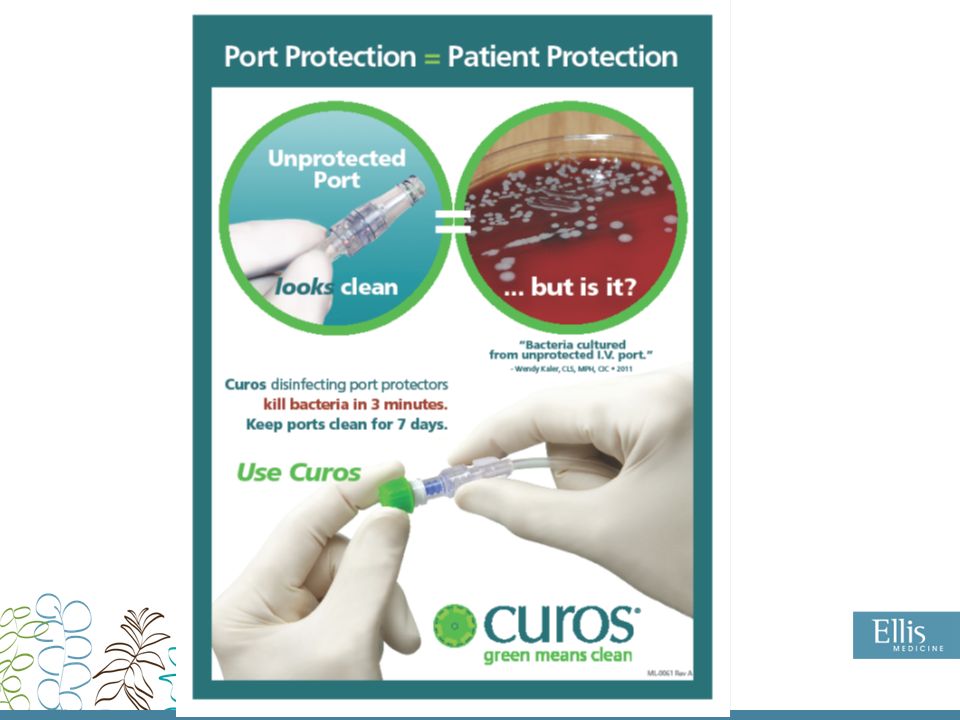 ELLIS MEDICINE CLABSI REDUCTION IN THE ICU Eve Bankert, MT ...
