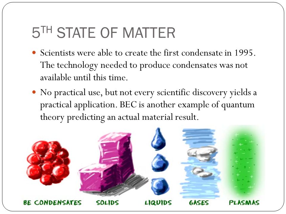 BOSE-EINSTEIN CONDENSATE. BEC (Bose-Einstein Condensate) BEC (Bose-Einstein  Condensate) -a state of matter that consists of collection of atoms near  absolute. - ppt download