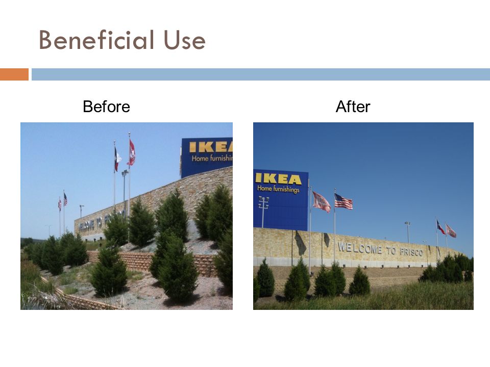 Beneficial Use BeforeAfter
