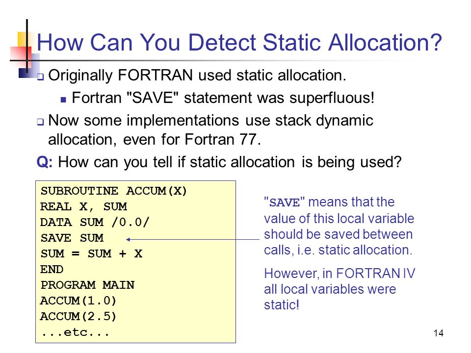 1 Procedure Calls Memory Allocation Calling Conventions Parameters Environments And Cute Tricks Ppt Download