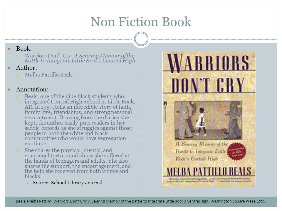 warriors don t cry author