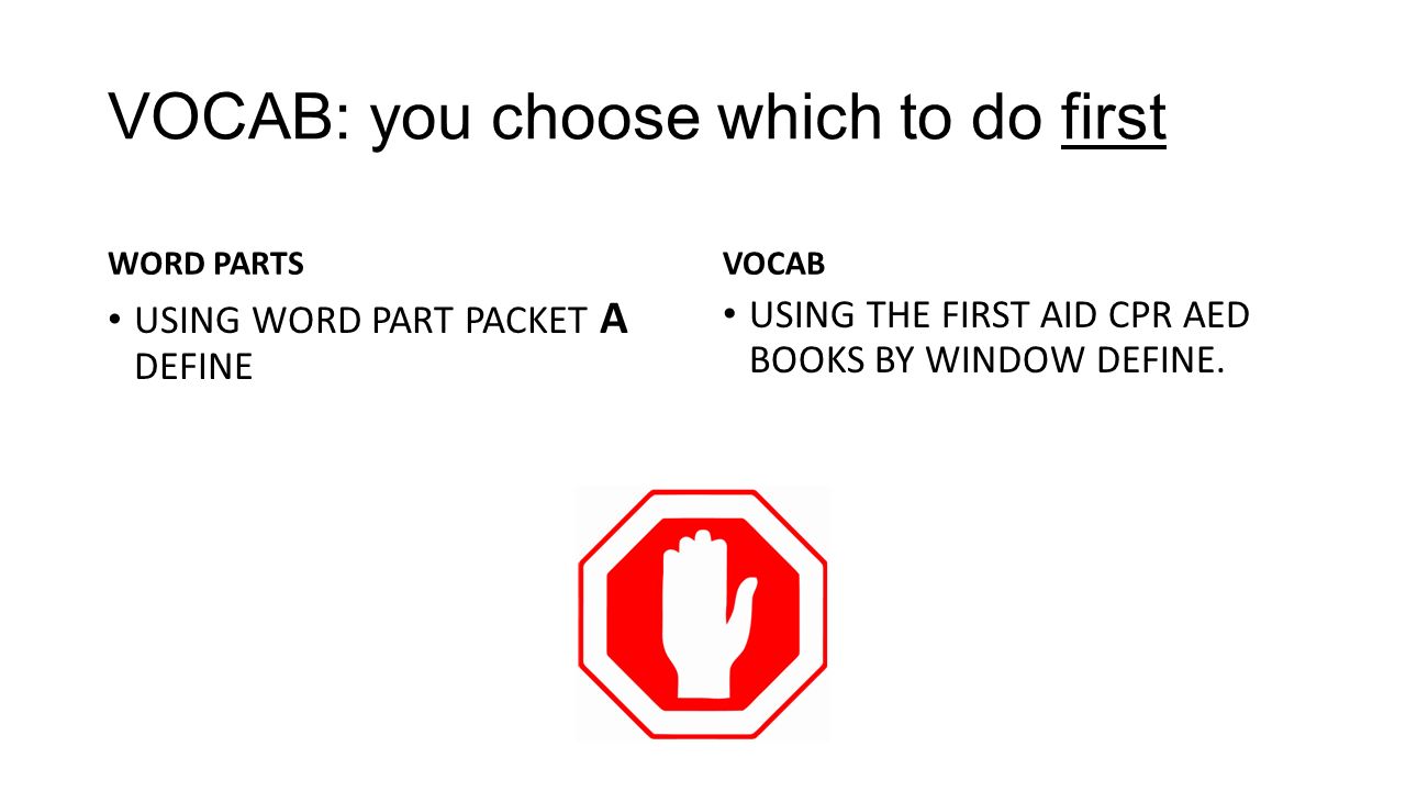 1 St Aid Cpr Aed Chapter Abbreviations Using Abbreviation Packet B Fill In The Abbreviations Chart On Worksheet Return Packets When Finished Cdc Centers Ppt Download
