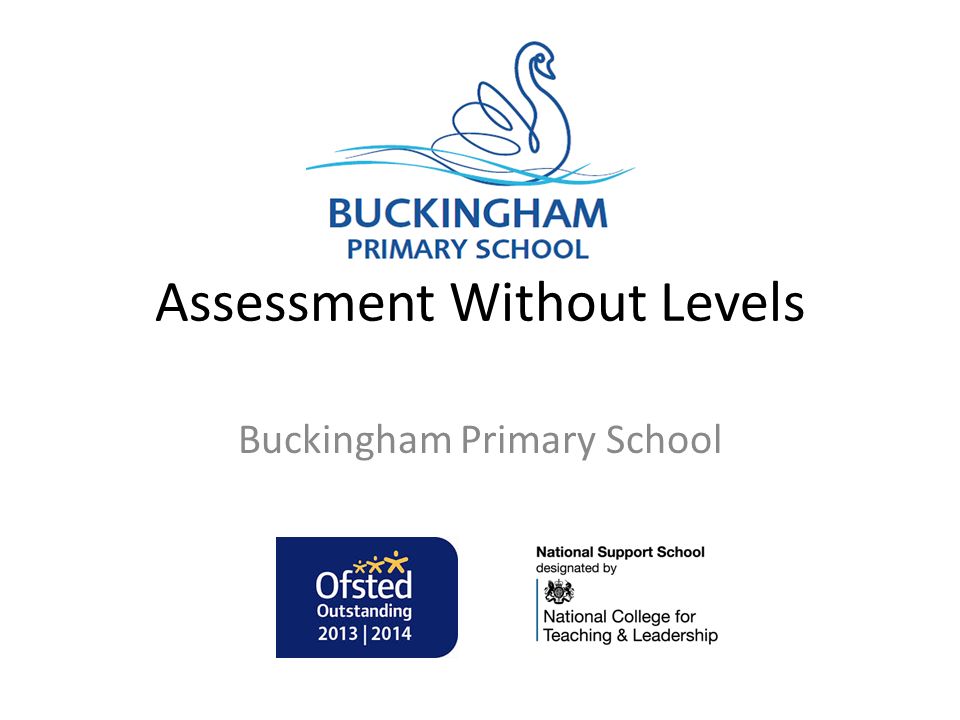 Assessment Without Levels Buckingham Primary School