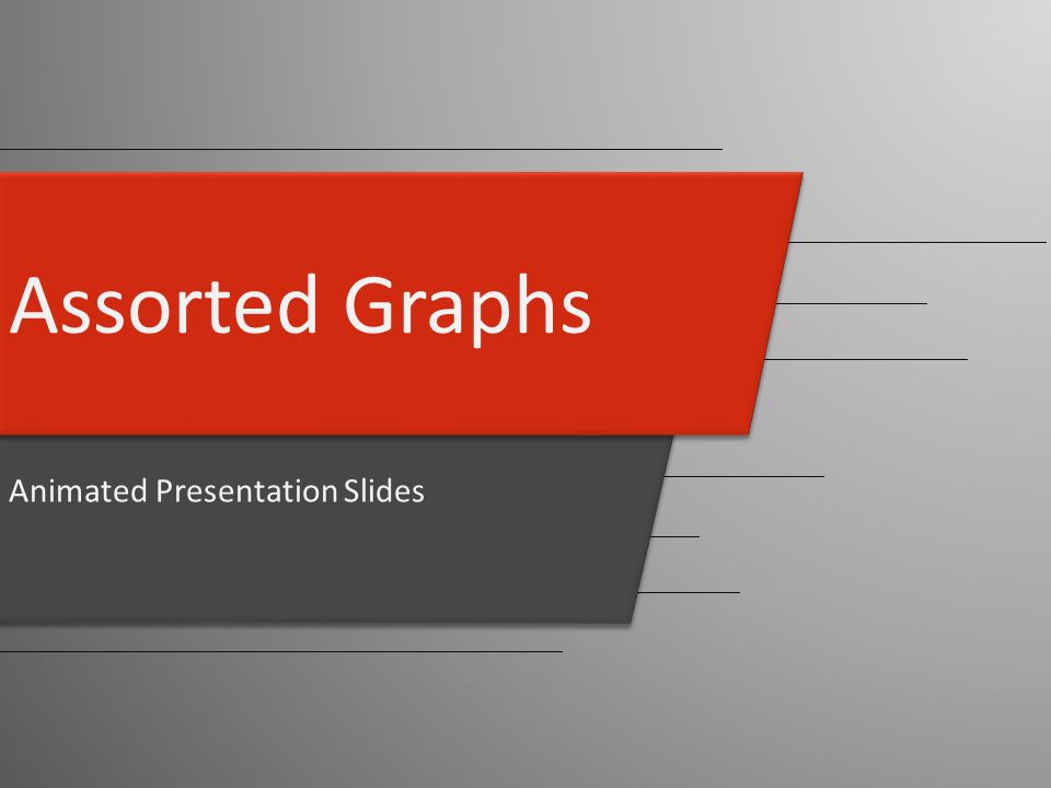Animated Presentation Slides Assorted Graphs