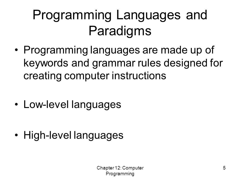 chapter 12 computer programming 1