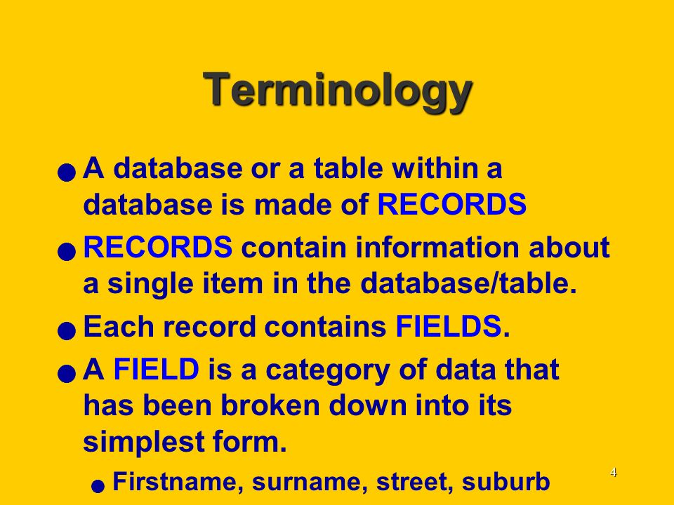 1 Databases A database is a collection of related pieces of information A  database can be computerised or non- computerised (manual - such as filing  system, - ppt download