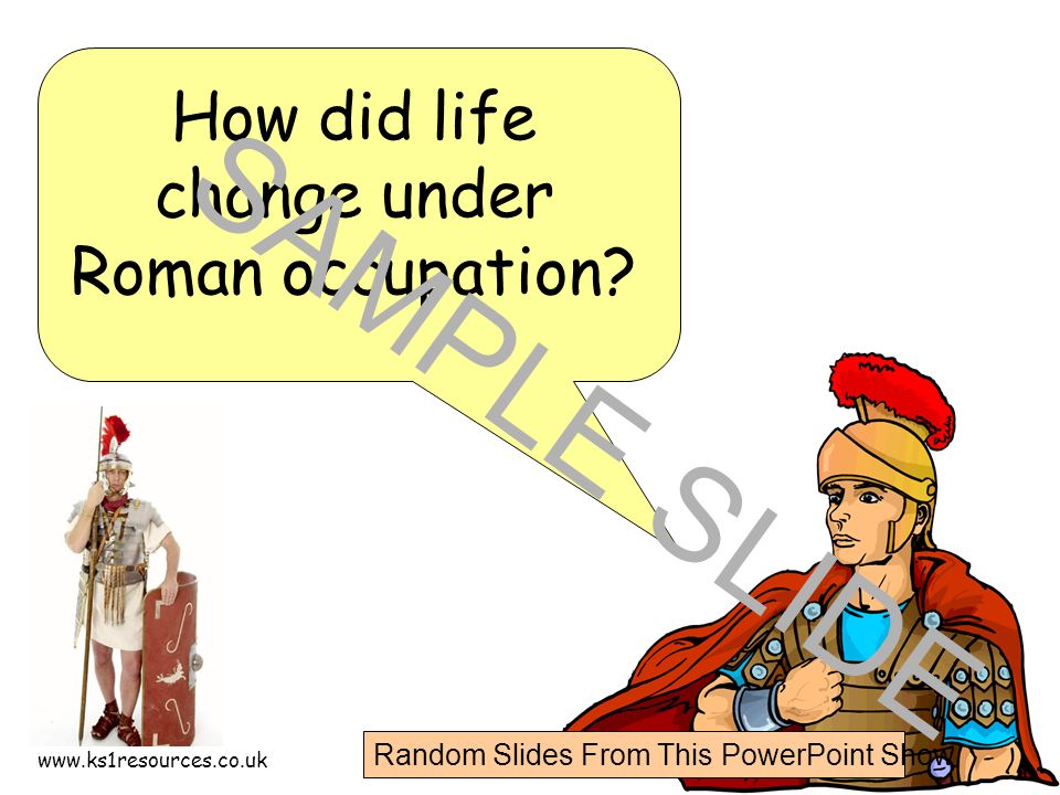 How did life change under Roman occupation.