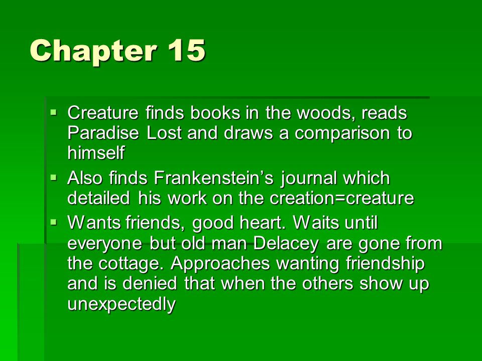 Frankenstein Synopsis By: Mary Shelley. Frame Story  The novel contains a  number of "framing devices," which are stories that surround other stories,  - ppt download
