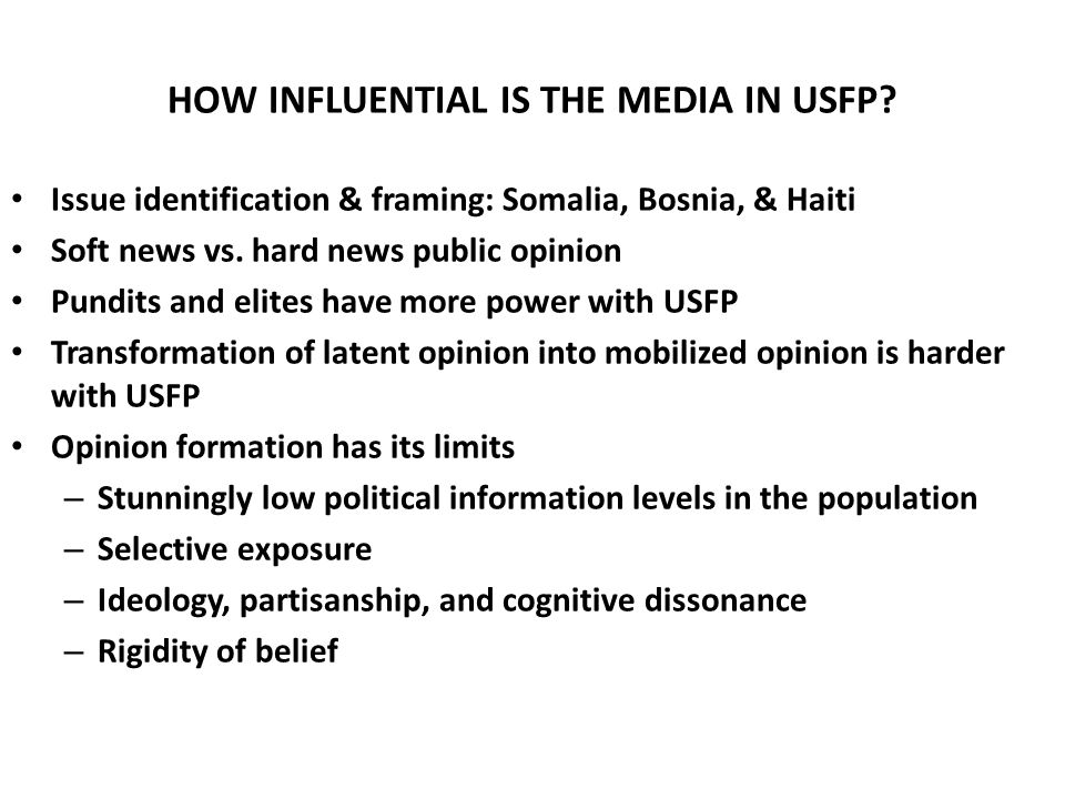 how can the mass media help shape public opinion answers role of social media in public opinion