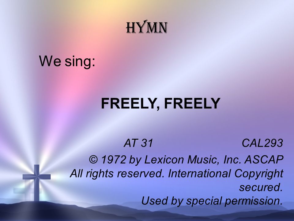 Welcome To Trinity Sharing In God S Love Sing The Feast Chataway Setting 15 Th July Ppt Download Welcome To Trinity Sharing In God S Love Sing The Feast Chataway Setting 15 Th July Ppt Download
