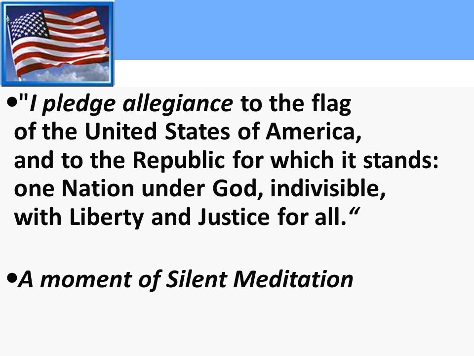 American allegiance song