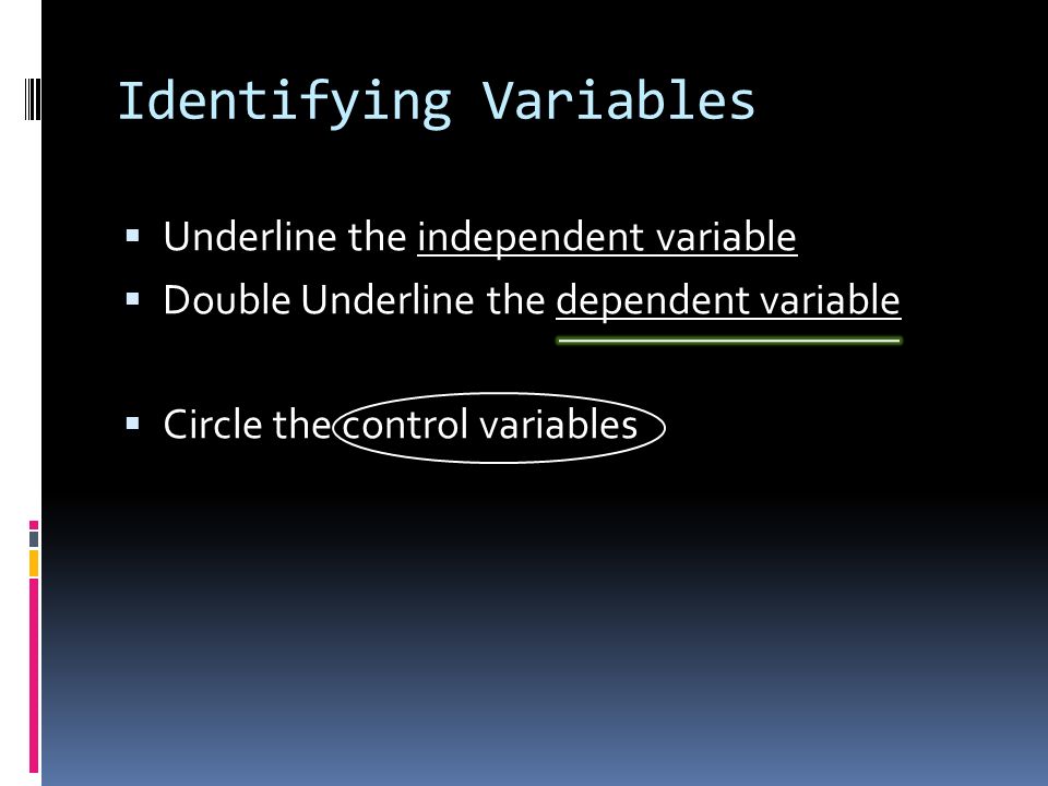 Warm Up 8 13 13 1 What Is An Independent Variable 2 What Is A Dependent Variable 3 What Are Control Variables Ppt Download Warm Up 8 13 13 1 What Is An Independent Variable 2 What Is A Dependent Variable 3 What Are Control Variables Ppt Download