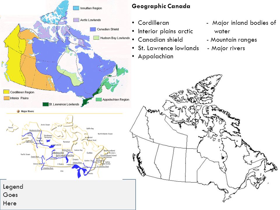 Many Maps Of Canada Group Work Map 1 Geographic Canada