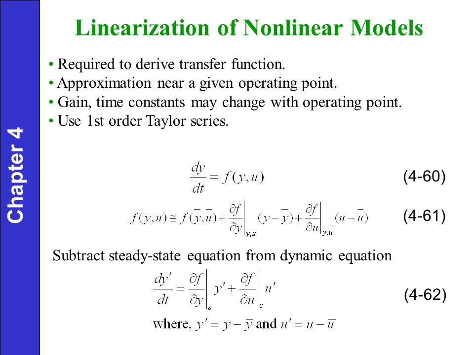 Transfer Functions Convenient Representation Of A Linear Dynamic Model A Transfer Function Tf Relates One Input And One Output The Following Terminology Ppt Download