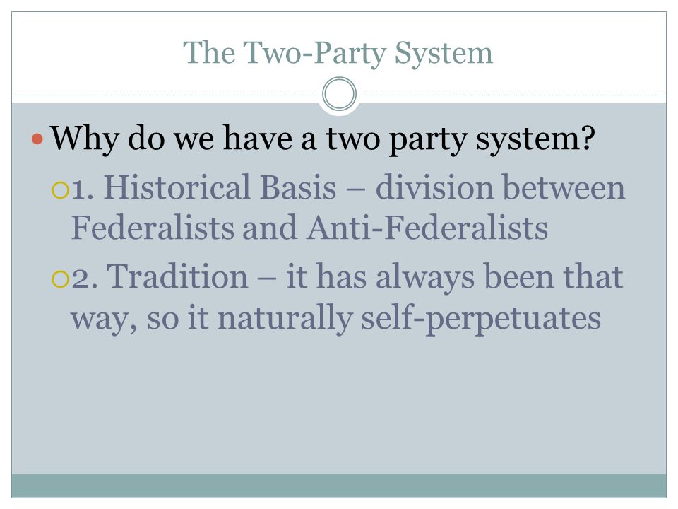 does the two party system help or harm democracy