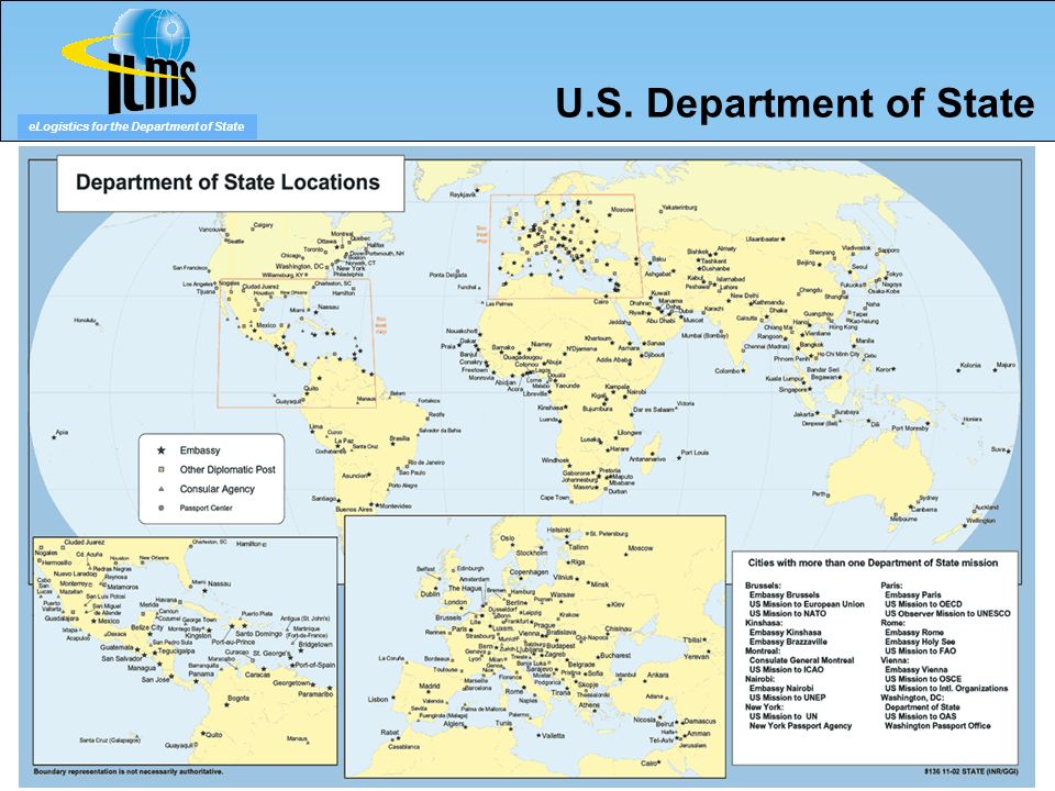 eLogistics for the Department of State 2 U.S. Department of State