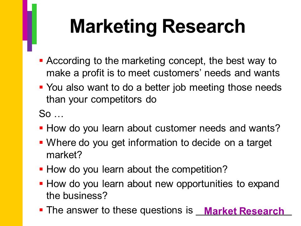 Market Research Questions to Ask Your Target Market