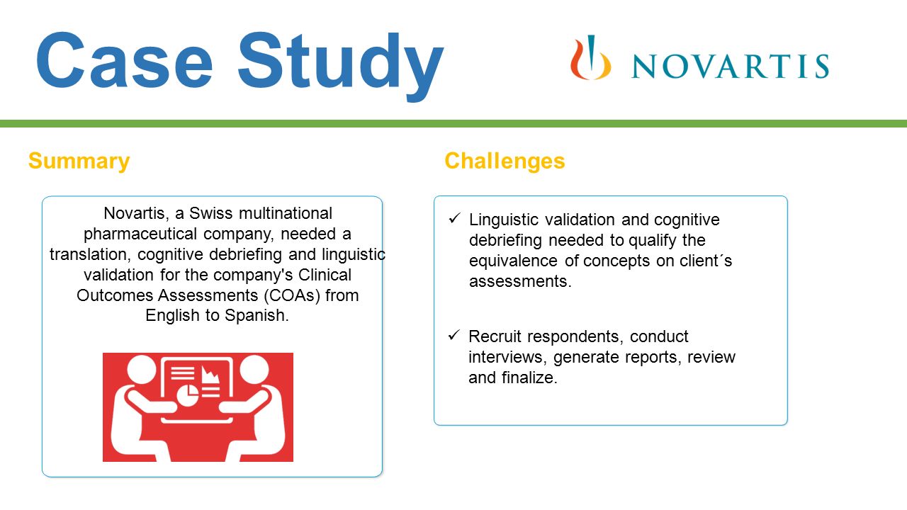 case study summarychallenges novartis a swiss multinational interview case study presentation