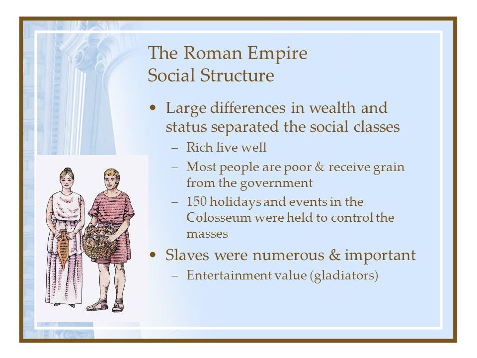 roman empire social structure