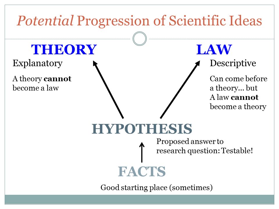 adapted from work by randy bell oregon state university scientific scientific law vs scientific theory venn diagram