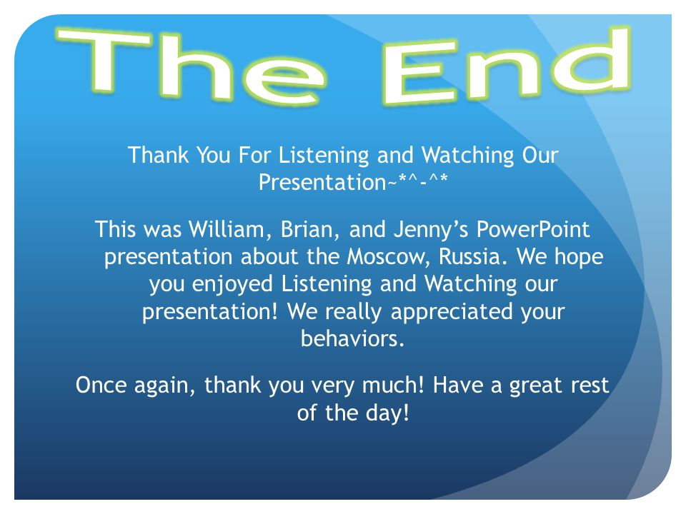 Hello Our Names Are Brian Jenny And William We Are Going To Present To You The City Moscow In The Country Russia Firstly Before We Start You Must Ppt Download Hello Our Names Are Brian Jenny And William We Are Going To Present To You The City Moscow In The Country Russia Firstly Before We Start You Must Ppt Download